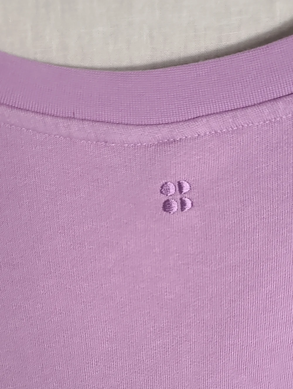 Sweaty Betty Lilac After Class Sweathirt With Side Split Hem Size XS